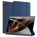 DUX DUCIS Domo Series Smart Cover do Samsung Galaxy Tab S8 Ultra niebieskie