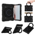 Czarne Pancerne Etui z uchwytem do Microsoft Surface Go 1 2 3