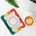 Czerwono-zielone Pancerne Etui z uchwytem do Microsoft Surface Go 1 2 3