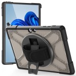 Brązowe Pancerne Etui z uchwytem do Microsoft Surface Go 1 2 3 
