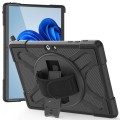 Czarne Pancerne Etui z uchwytem do Microsoft Surface Go 1 2 3