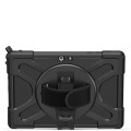 Czarne Pancerne Etui z uchwytem do Microsoft Surface Go 1 2 3