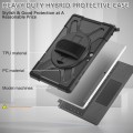 Czarne Pancerne Etui z uchwytem do Microsoft Surface Go 1 2 3