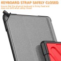 Czerwone Pancerne Etui z uchwytem do Microsoft Surface Go 1 2 3