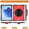 Czerwone Pancerne Etui z uchwytem do Microsoft Surface Go 1 2 3