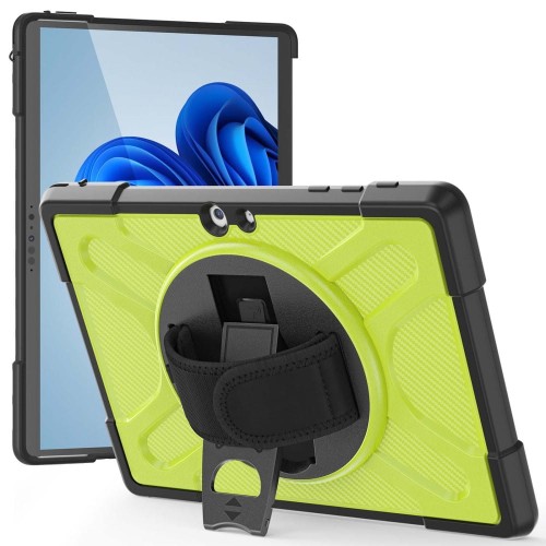 Zielone Pancerne Etui z uchwytem do Microsoft Surface Go 1 2 3