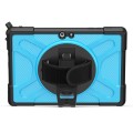 Niebieskie Pancerne Etui z uchwytem do Microsoft Surface Go 1 2 3