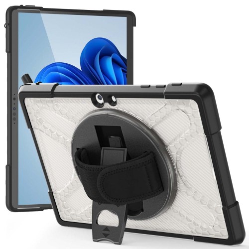Transparentne Pancerne Etui z uchwytem do Microsoft Surface Go 1 2 3