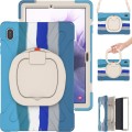 Pancerne Etui Obudowa z Paskiem i Uchwytem do Samsung Galaxy Tab S7 FE / Tab S7 Plus kolorowe