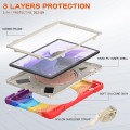 Pancerne Etui Obudowa z Paskiem i Uchwytem do Samsung Galaxy Tab S7 FE / Tab S7 Plus kolorowe