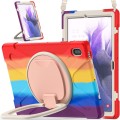 Pancerne Etui Obudowa z Paskiem i Uchwytem do Samsung Galaxy Tab S7 FE / Tab S7 Plus kolorowe