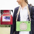 Pancerne Etui Obudowa z Paskiem i Uchwytem do Samsung Galaxy Tab S7 FE / Tab S7 Plus zielone
