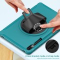 Mocne Etui Obudowa z Uchwytem do Samsung Galaxy Tab S7 FE / Tab S7 Plus zielone