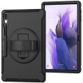 Mocne Etui Obudowa z Uchwytem do Samsung Galaxy Tab S7 FE / Tab S7 Plus czarne