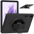 Mocne Etui Obudowa z Uchwytem do Samsung Galaxy Tab S7 FE / Tab S7 Plus czarne