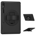 Mocne Etui Obudowa z Uchwytem do Samsung Galaxy Tab S7 FE / Tab S7 Plus czarne