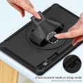 Mocne Etui Obudowa z Uchwytem do Samsung Galaxy Tab S7 FE / Tab S7 Plus czarne
