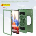 Mocne Etui Obudowa z Uchwytem do Samsung Galaxy Tab S7 FE / Tab S7 Plus zielone