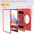 Mocne Etui Obudowa z Uchwytem do Samsung Galaxy Tab S7 FE / Tab S7 Plus różowe