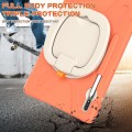 Mocne Etui Obudowa z Paskiem i Uchwytem do Samsung Galaxy Tab S8+ pomarańczowe
