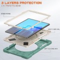Mocne Etui Obudowa z Paskiem i Uchwytem do Samsung Galaxy Tab S8+ zielone