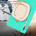 Mocne Etui Obudowa z Paskiem i Uchwytem do Samsung Galaxy Tab S8+ zielone miętowe