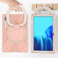 Mocne Etui Obudowa z Paskiem i Uchwytem do Samsung Galaxy Tab S8+ różowe