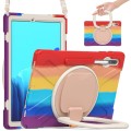 Mocne Etui Obudowa z Paskiem i Uchwytem do Samsung Galaxy Tab S8+ kolorowe