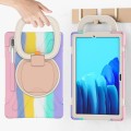 Mocne Etui Obudowa z Paskiem i Uchwytem do Samsung Galaxy Tab S8+ kolorowe