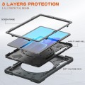 Mocne Etui Obudowa z Paskiem i Uchwytem do Samsung Galaxy Tab S8+ / Tab S8 Plus czarne