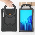 Mocne Etui Obudowa z Paskiem i Uchwytem do Samsung Galaxy Tab S8+ / Tab S8 Plus czarne