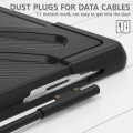 Mocne Pancerne Etui z Uchwytem do Microsoft Surface Pro 8 czarne