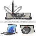 Mocne Pancerne Etui z Uchwytem do Microsoft Surface Pro 8 transparentne