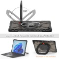 Mocne Pancerne Etui z Uchwytem do Microsoft Surface Pro 8 szare