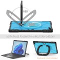 Mocne Pancerne Etui z Uchwytem do Microsoft Surface Pro 8 niebieskie