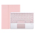 Różowe Etui Klawiatura TouchPad do Samsung Galaxy Tab A8 10.5 2021