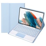 Niebieskie Etui Klawiatura TouchPad do Samsung Galaxy Tab A8 10.5 2021