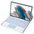 Niebieskie Etui Klawiatura TouchPad do Samsung Galaxy Tab A8 10.5 2021