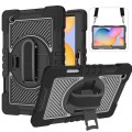 Shockproof Pancerne Etui z Paskiem do Samsung Galaxy Tab S6 Lite czarne