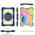 Shockproof Pancerne Etui z Paskiem do Samsung Galaxy Tab S6 Lite granatowe