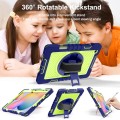 Shockproof Pancerne Etui z Paskiem do Samsung Galaxy Tab S6 Lite granatowe