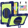 Shockproof Pancerne Etui z Paskiem do Samsung Galaxy Tab S6 Lite granatowe