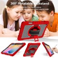 Shockproof Pancerne Etui z Paskiem do Samsung Galaxy Tab S6 Lite czerwone