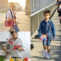 Shockproof Pancerne Etui z Paskiem do Samsung Galaxy Tab S6 Lite czerwone