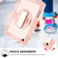 Shockproof Pancerne Etui z Paskiem do Samsung Galaxy Tab S6 Lite różowe