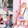 Shockproof Pancerne Etui z Paskiem do Samsung Galaxy Tab S6 Lite różowe