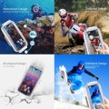 PULUZ Wodoszczelne 40m Etui Obudowa do Huawei P20 Pro białe