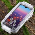 PULUZ Wodoszczelne 40m Etui Obudowa do Huawei P20 Pro białe