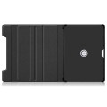 Eleganckie Obrotowe Etui Pokrowiec do Microsoft Surface Pro 8 czarny