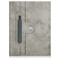 Eleganckie Obrotowe Etui Pokrowiec do Microsoft Surface Pro 8 szare
